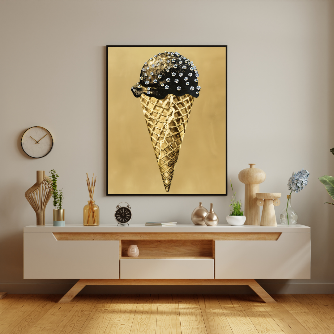 Mitasu Golden Indulgence: The Luxe Ice Cream Cone