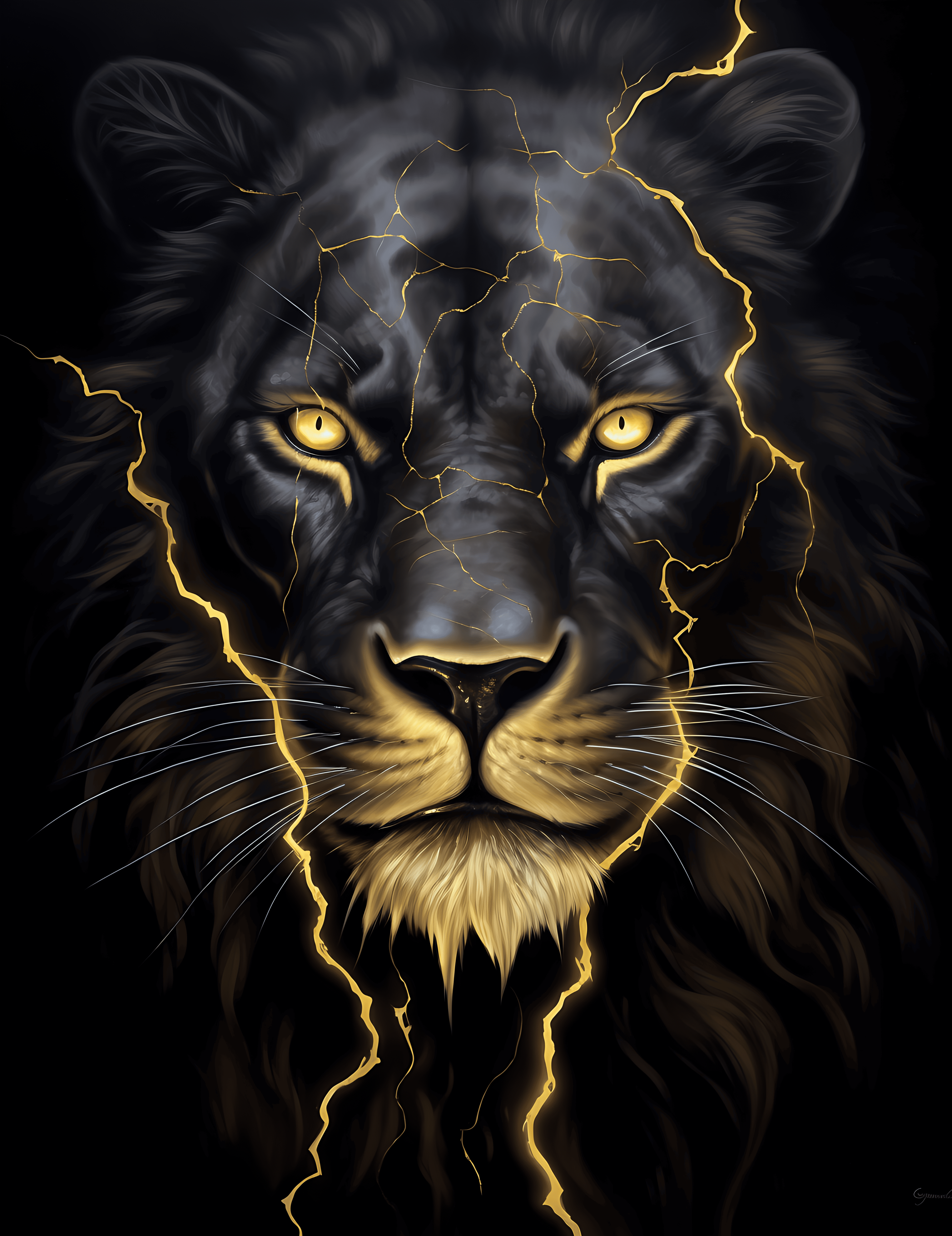 Mitasu Thunderous Majesty: The Electrifying Lion