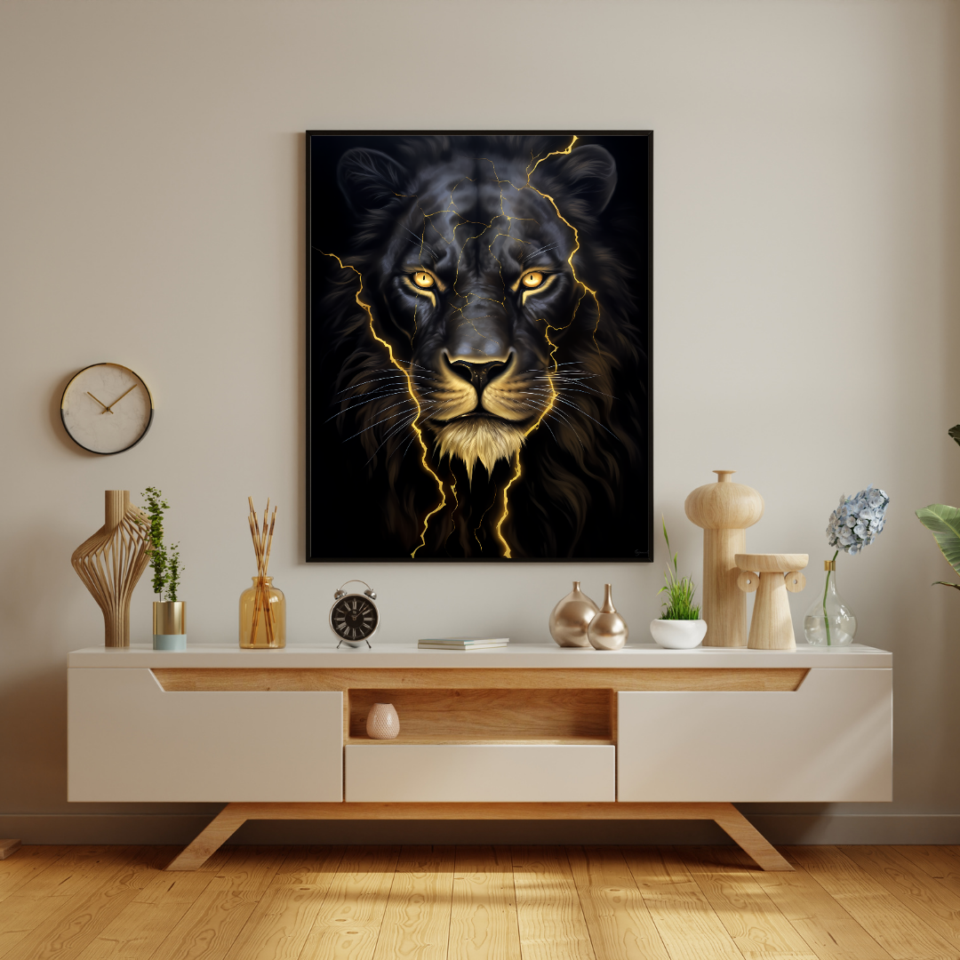 Mitasu Thunderous Majesty: The Electrifying Lion