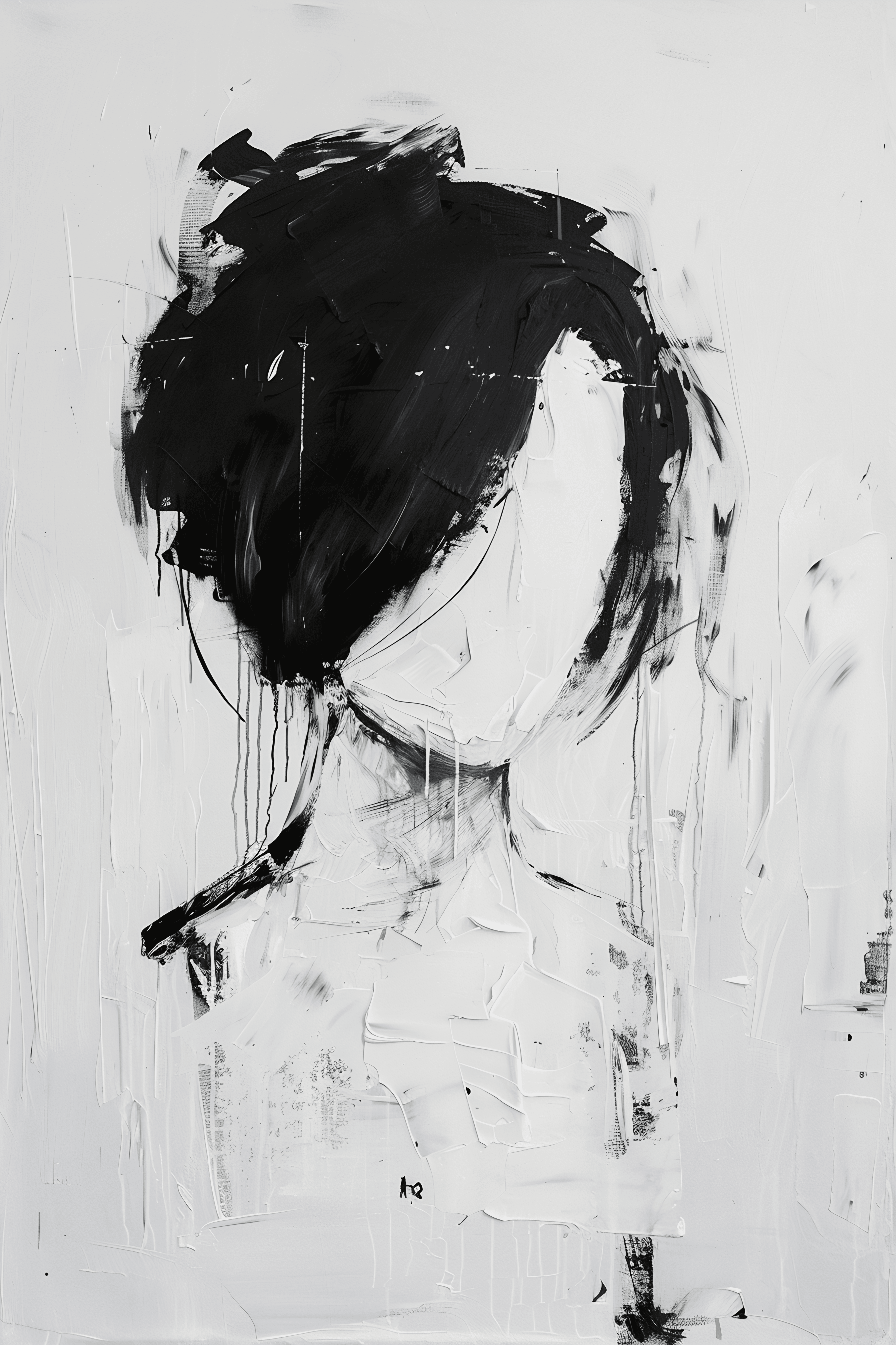 Mitasu Minimal Elegance: Abstract Silhouette