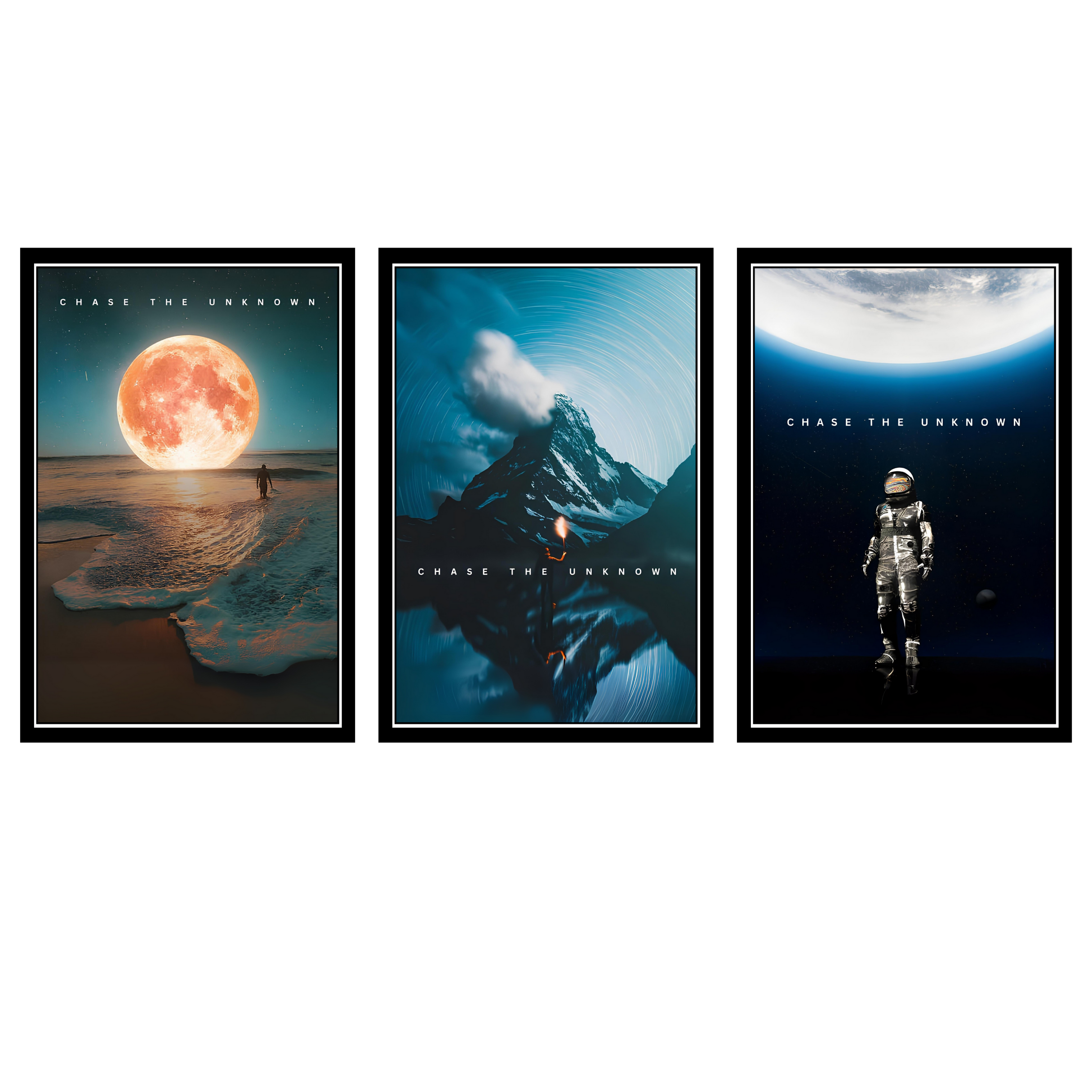 ARTISTIC DESIGNS SET OF 3 FRAMES| PACK 4