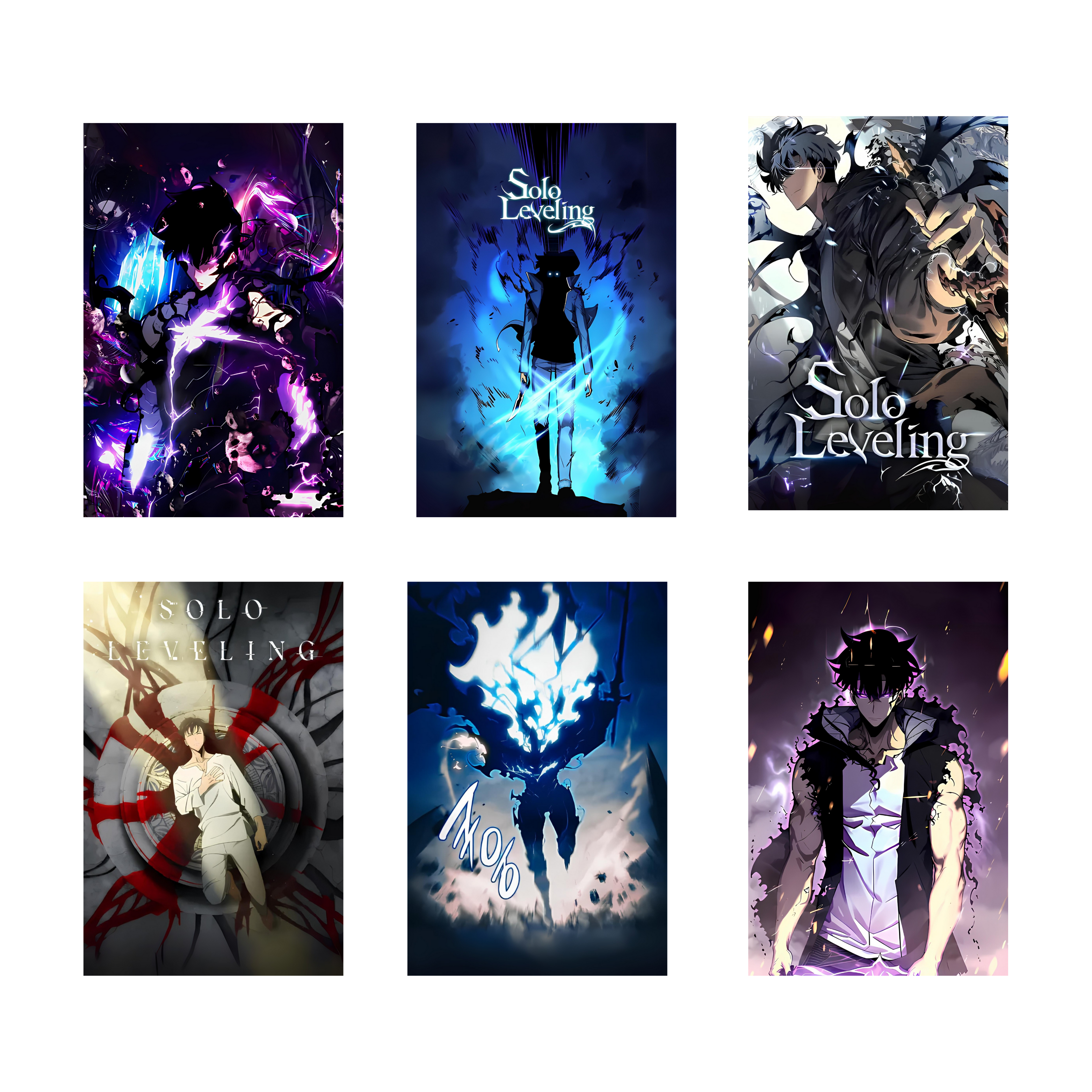 SOLO LEVELING PACK OF 6 POSTERS SET 5