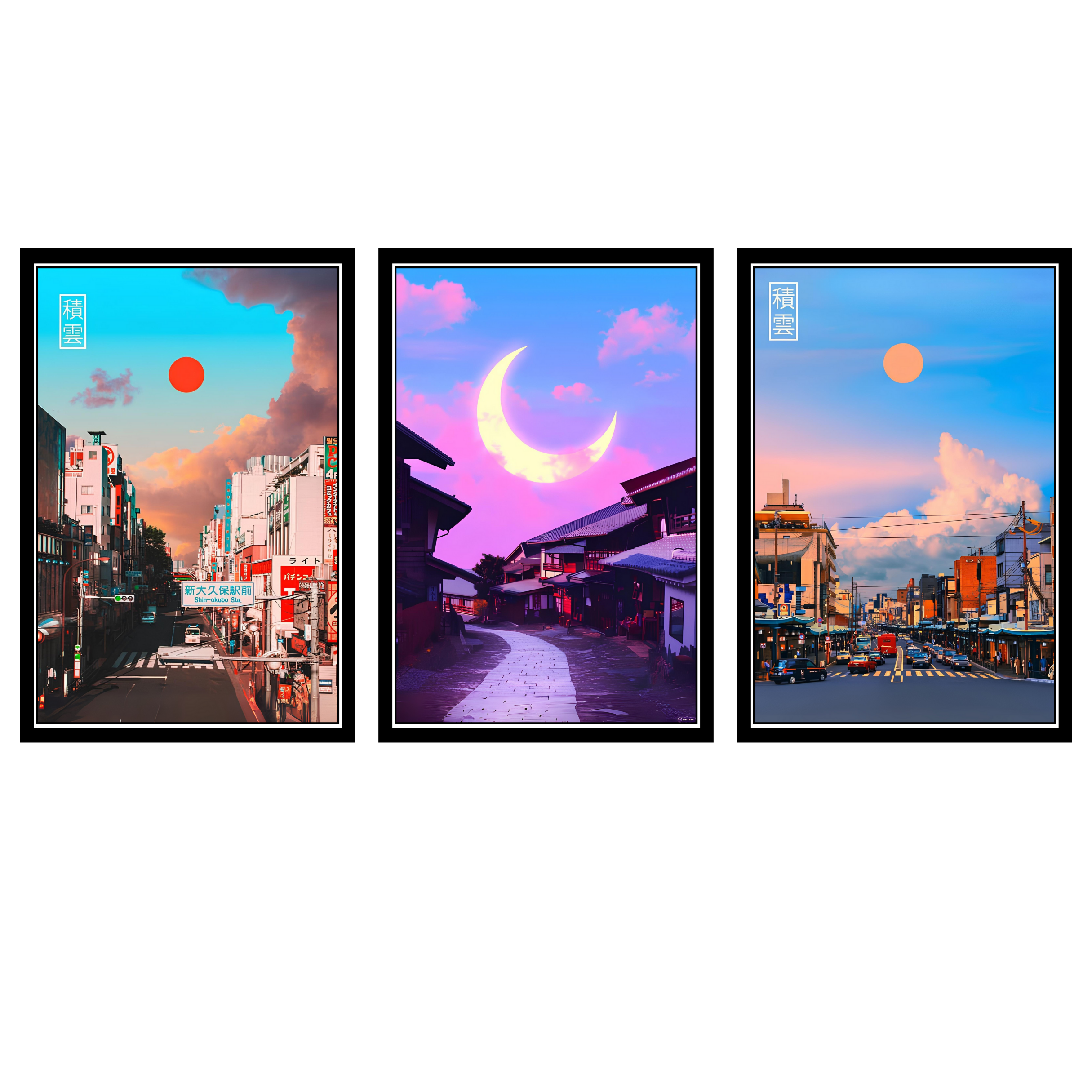 ARTISTIC DESIGNS SET OF 3 FRAMES| PACK 6