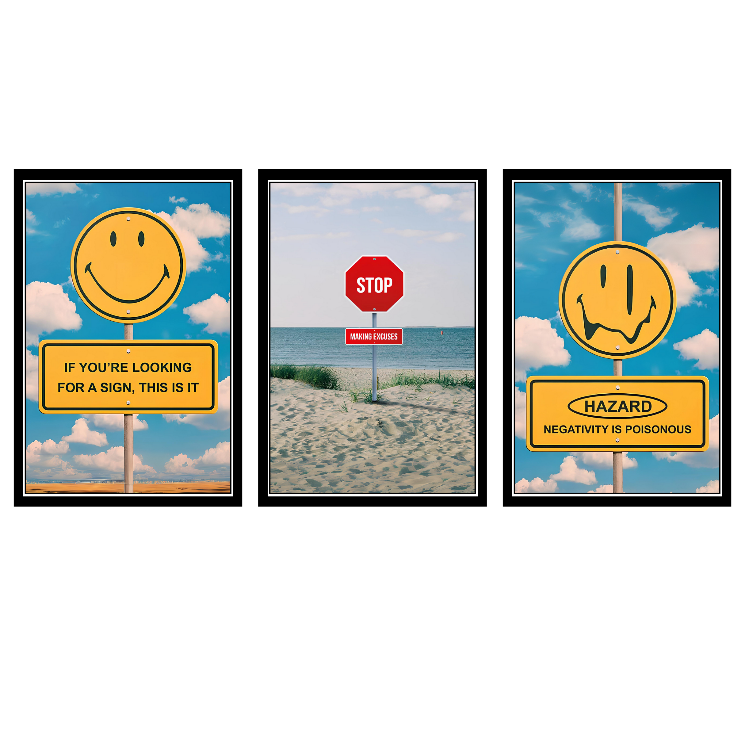 ARTISTIC DESIGNS SET OF 3 FRAMES| PACK 12