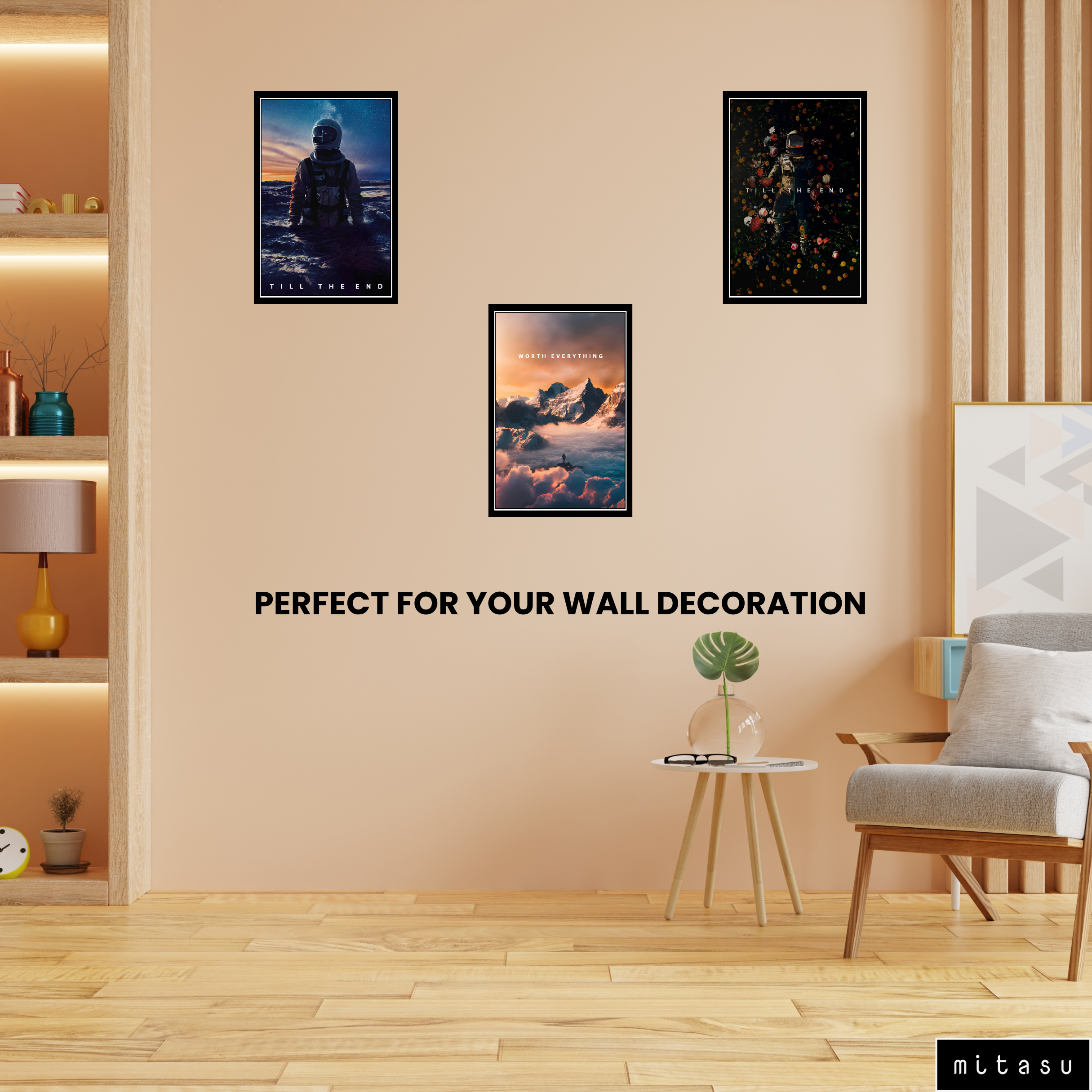 ARTISTIC DESIGNS SET OF 3 FRAMES| PACK 14