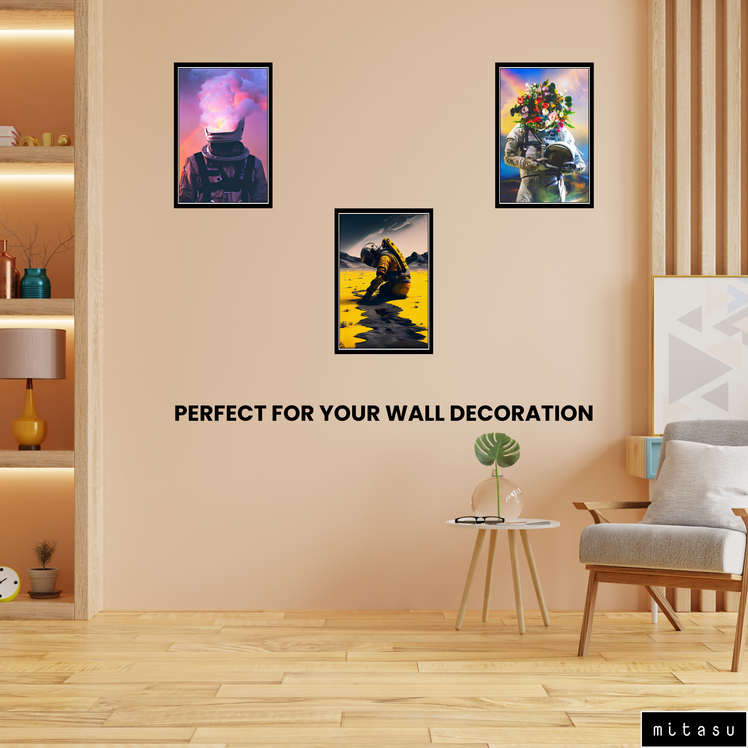 ARTISTIC DESIGNS SET OF 3 FRAMES| PACK 11