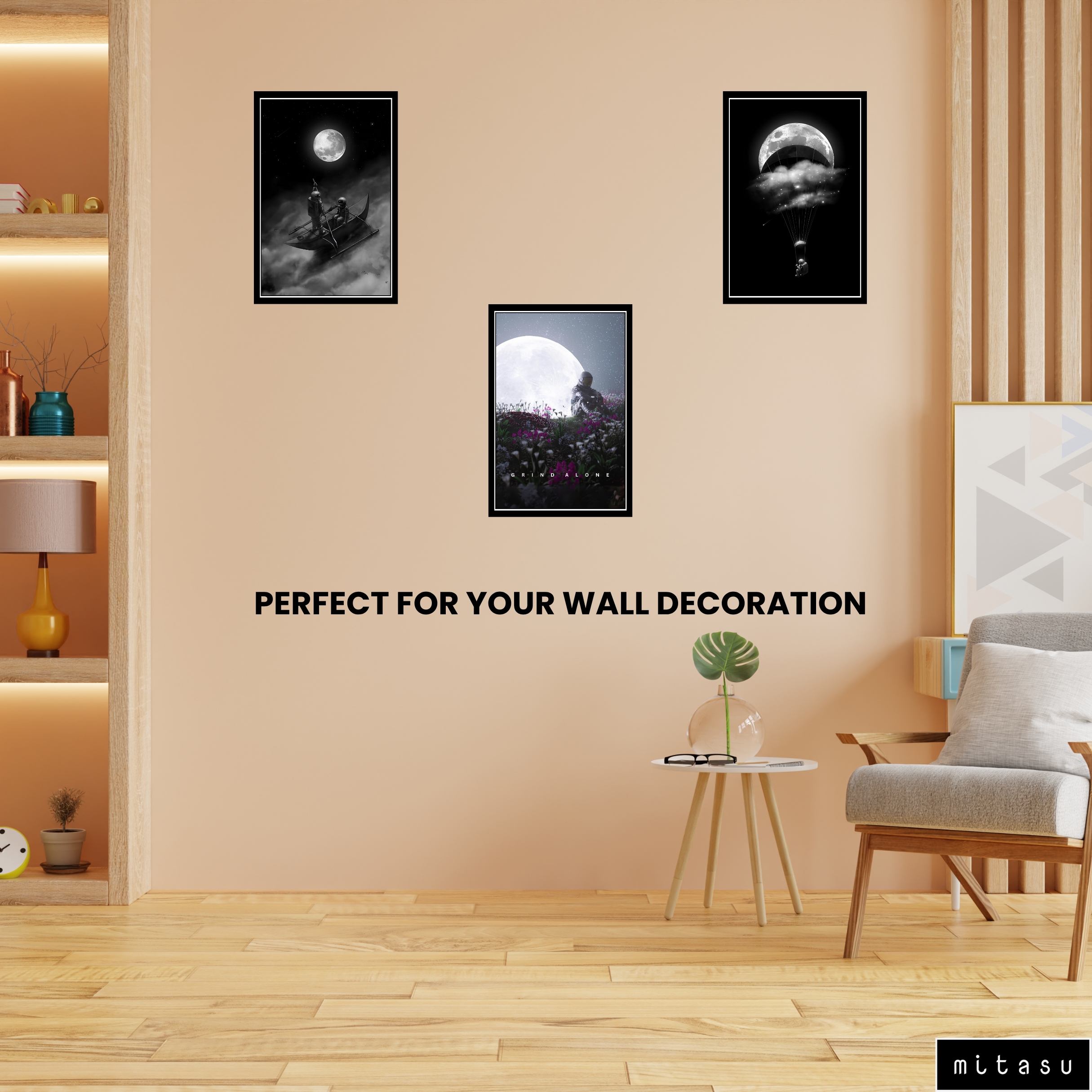 ARTISTIC DESIGNS SET OF 3 FRAMES| PACK 5