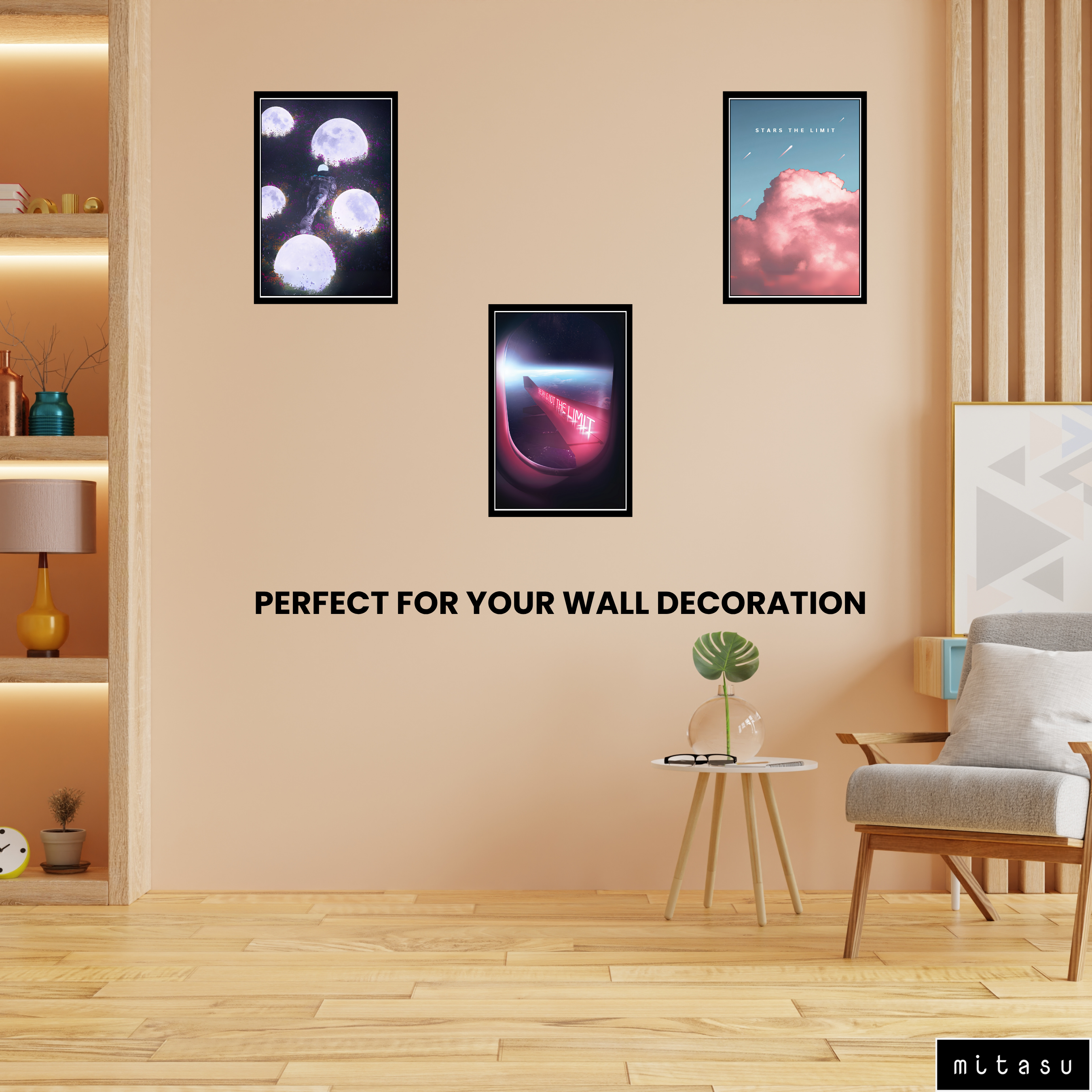 ARTISTIC DESIGNS SET OF 3 FRAMES| PACK 15