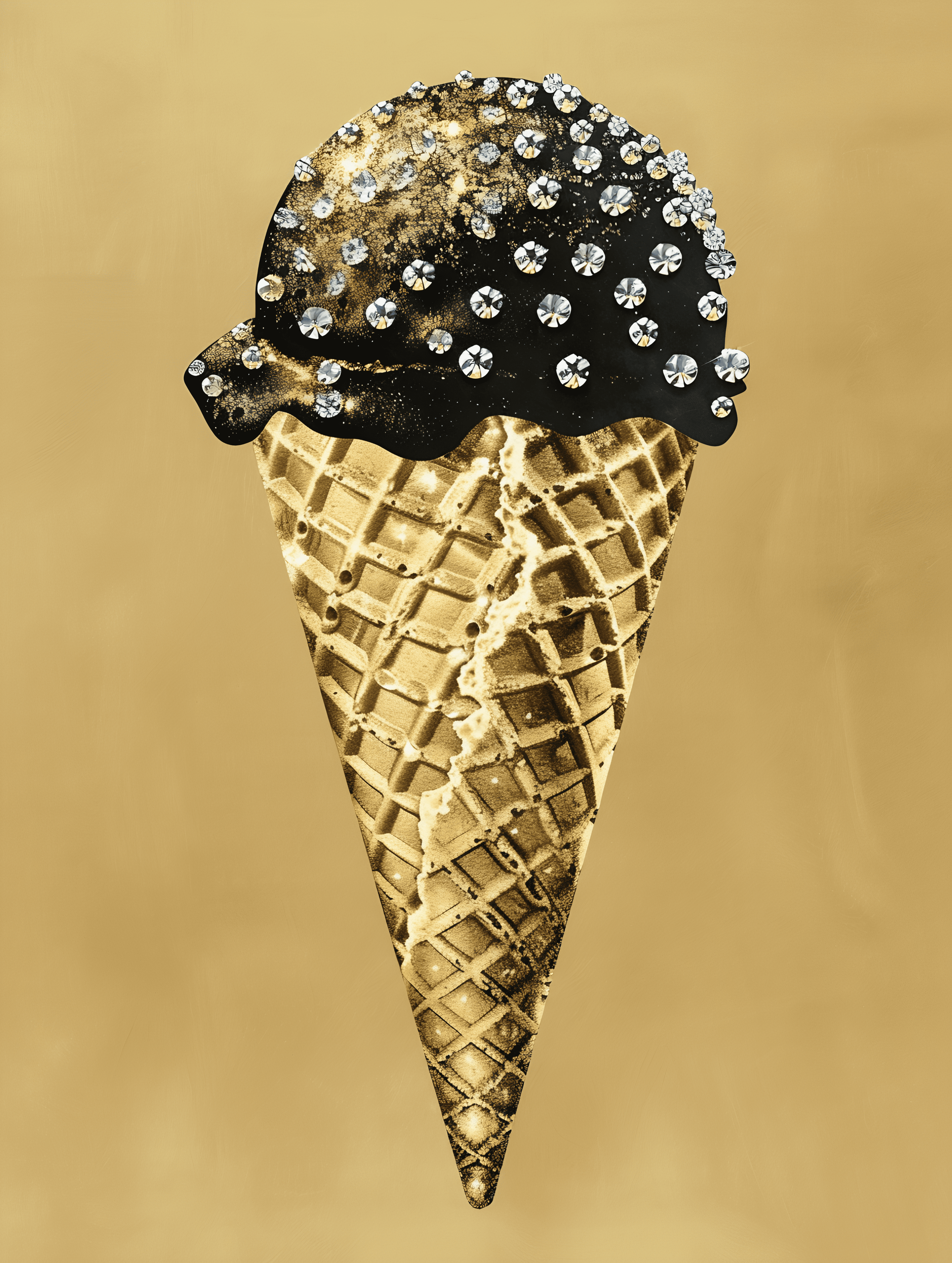 Mitasu Golden Indulgence: The Luxe Ice Cream Cone